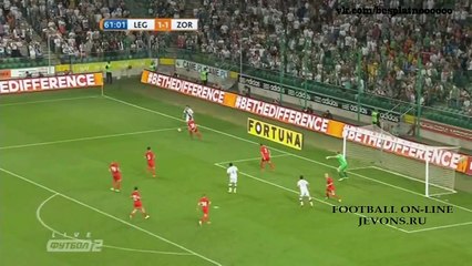 Legia Warsaw vs Zorya Luhansk 3-2 All Goals & Highlights Europa League. 27/08/2015