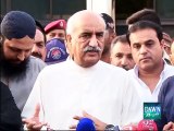 There will be war if Asif Zardari apprehended_ Khursheed Shah -