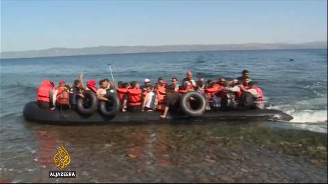Al Jazeera encounters Syrian refugees on Greek island