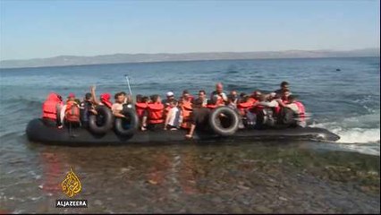 Al Jazeera encounters Syrian refugees on Greek island