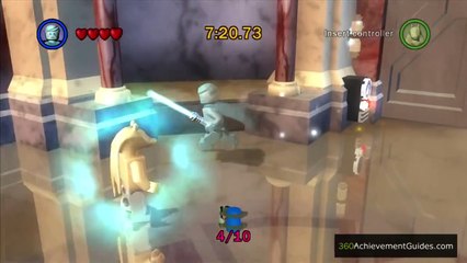 LEGO Star Wars: TCS - Blue Minikit Guide - Episode I: Retake Theed Palace