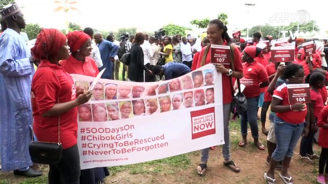 Nigeria marks 500 days since Boko Haram schoolgirl abductions