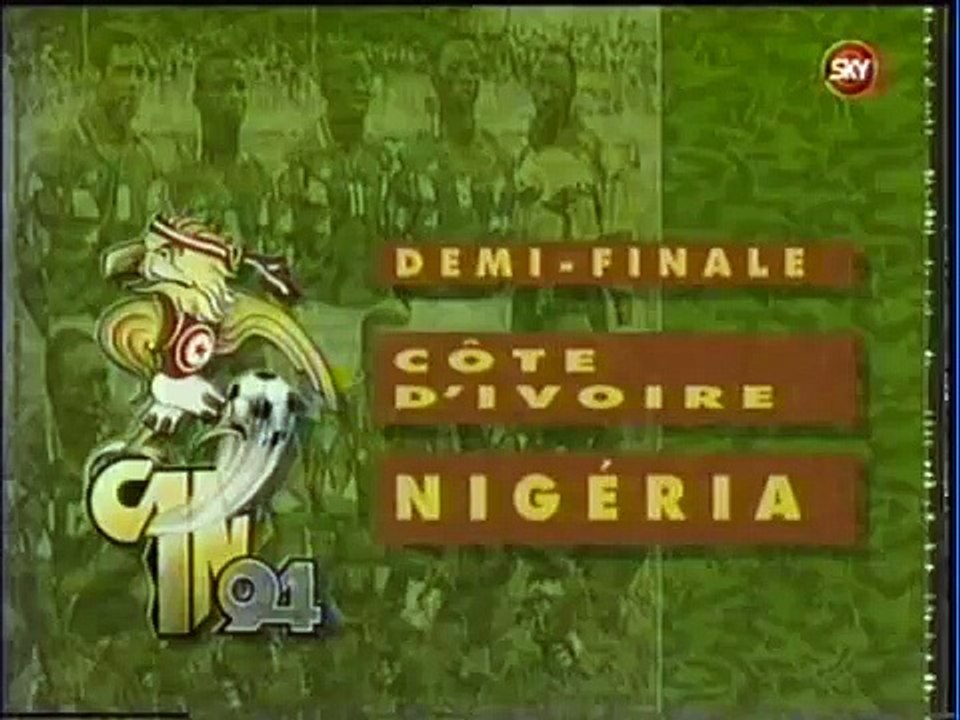 1994 (April 6) Nigeria 2-Ivory Coast 2 (African Nations Cup).mpg