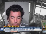 Assault on bus driver caught on camera