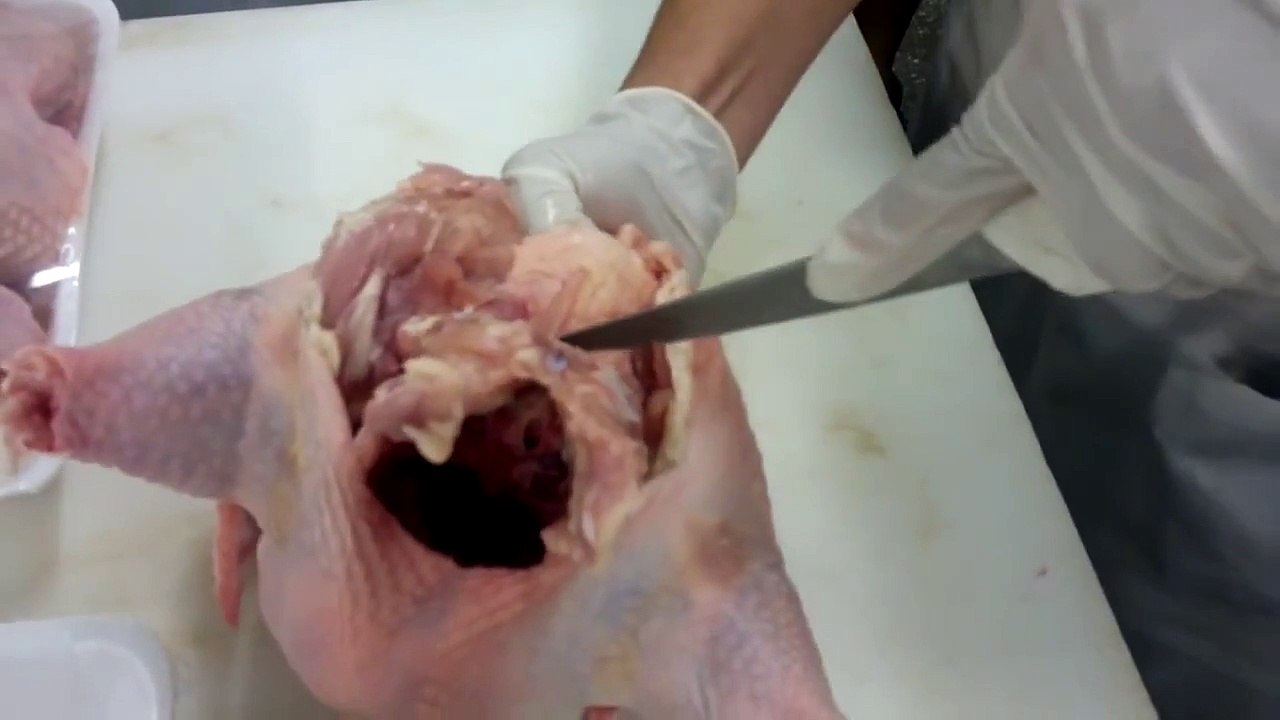Desossa de frango