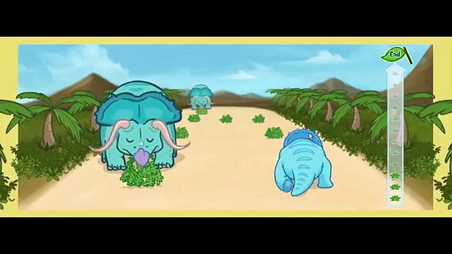 Dinosaur Train Hungry Hungry Herbivore Cartoon Animation PBS Kids Game Play Walkthrough [F