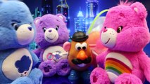 CARE BEARS Time Travel to Save Giant Easter Eggs from Mr Potato Head Funny Parody by DisneyCarToys