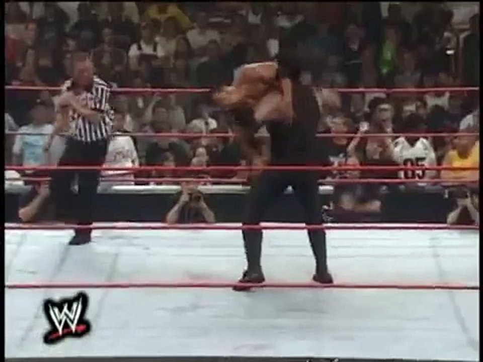 Undertaker defeats The Rock at King of the Ring