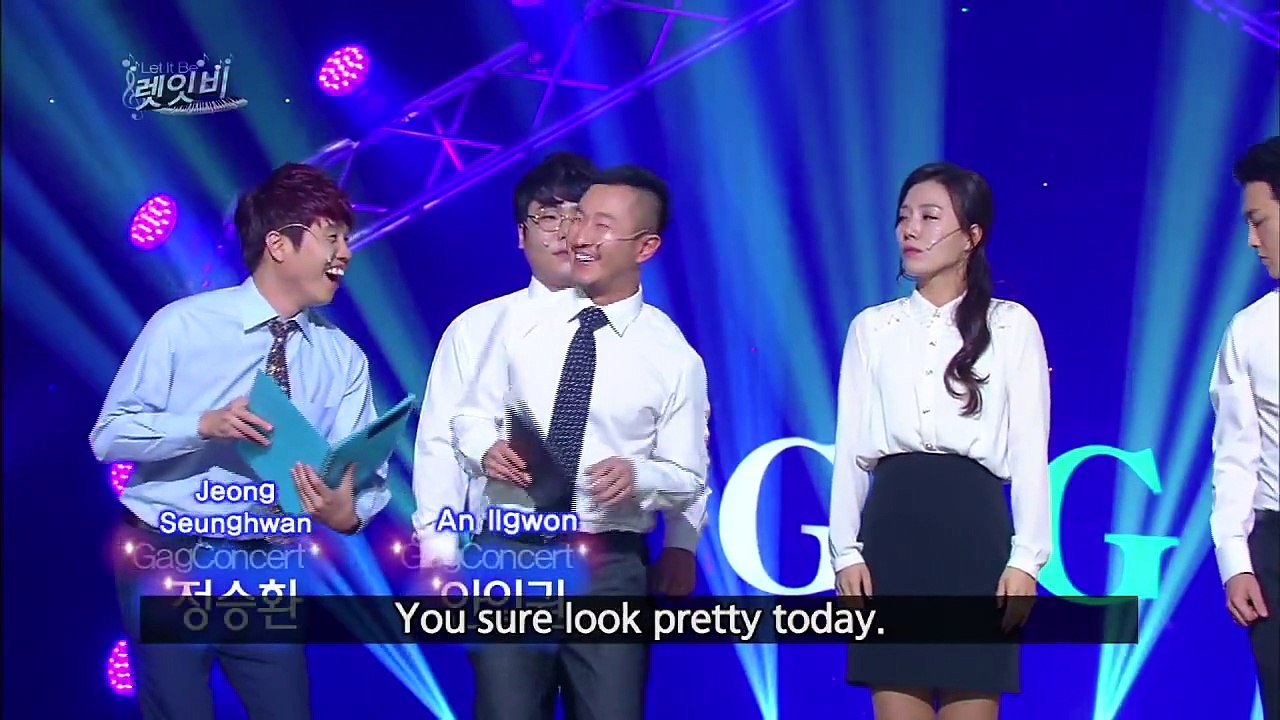 Let it Be - 렛잇비 (Gag Concert 2015.01.17)
