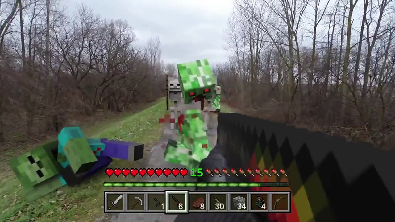 MINECRAFT REAL LIFE GUNS (ANIMATIONS)