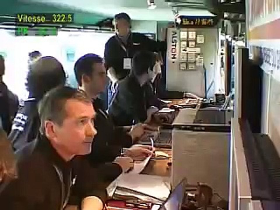 World's fastest rail train TGV 574,8 KPH inside footage