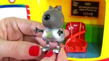 Peppa Pig Foguete George Danny Cão Brinquedos em Português Spaceship Juguetes Peppa Pig