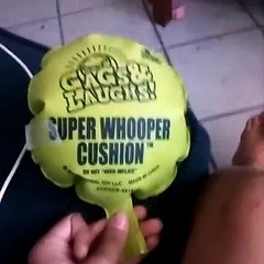 TayTay scares her cat with whoopie cushion