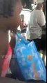 Bus driver fights woman who threw drink
