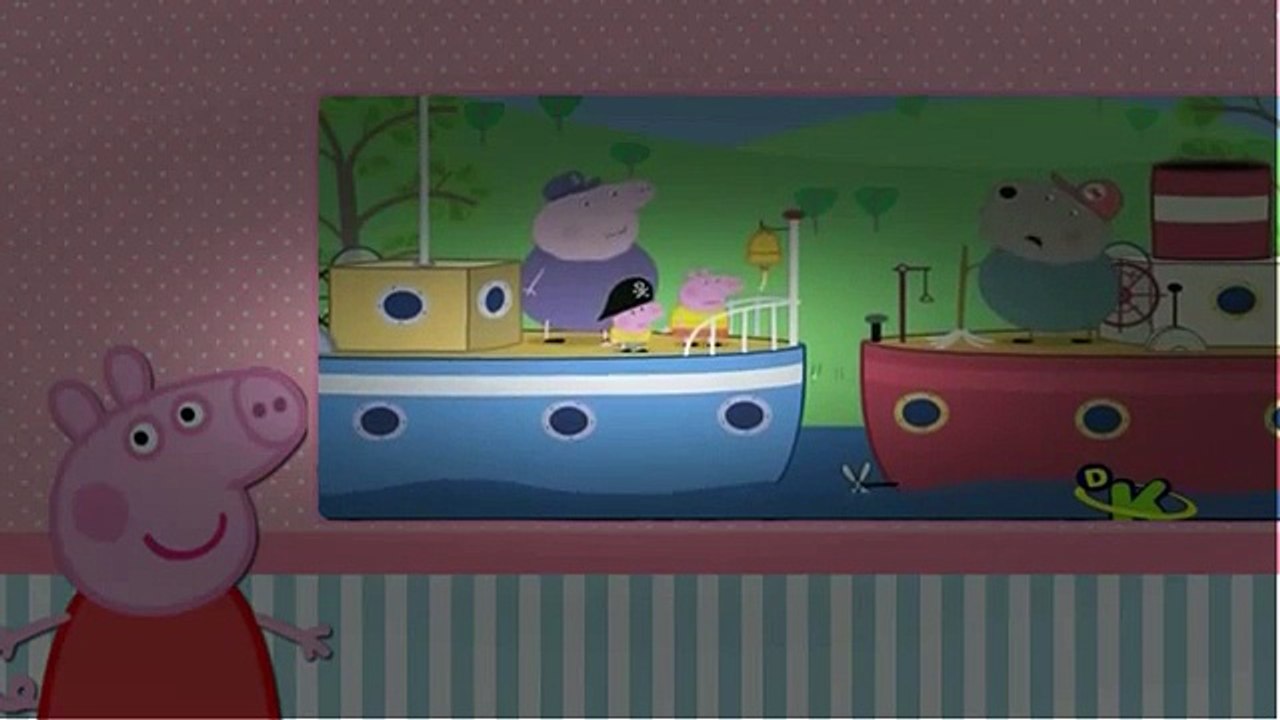Peppa Pig em Portugues A Viagem De Barco Da Polly