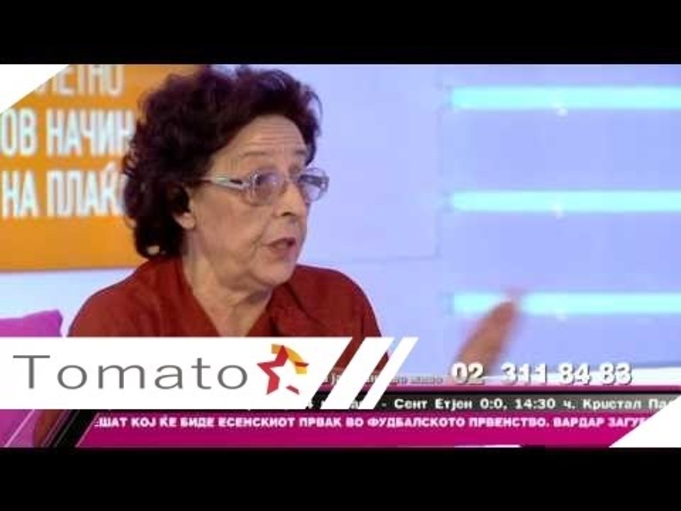 Razgovor so Shenka Kolozova vo emisijata "Vo nedela popladne"