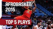Top 5 Plays - Quarter Finals - AfroBasket 2015