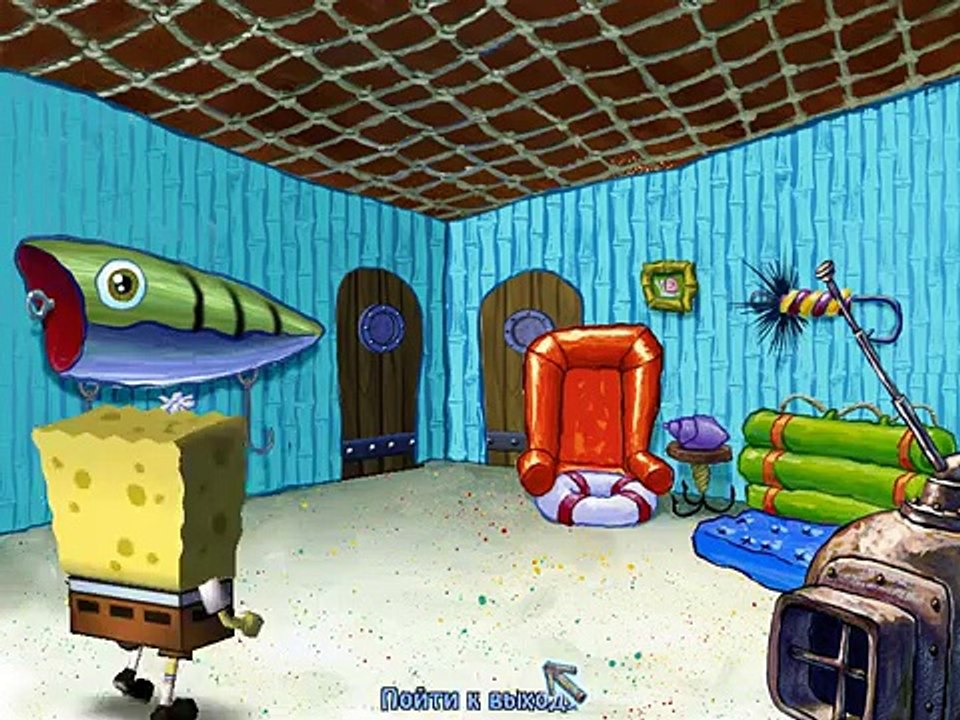 Губка Боб Квадратные штаны - Спанч Боб! 1 серия. Игра как мультфильм