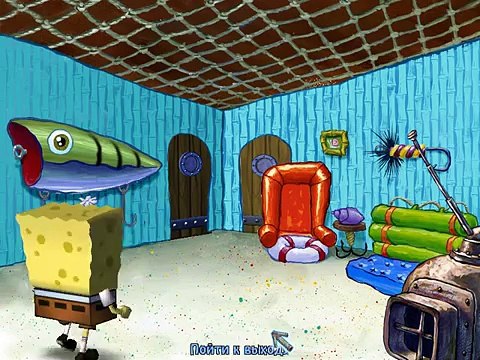 Губка Боб Квадратные штаны - Спанч Боб! 1 серия. Игра как мультфильм