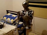 Terminator robot animatronic modeloT-800 parte 1
