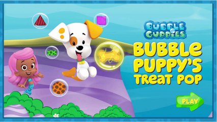 Nick jr Bubble Guppies Bubble Puppy Treat Pop Cartoon Animation Game Play Walkthrough