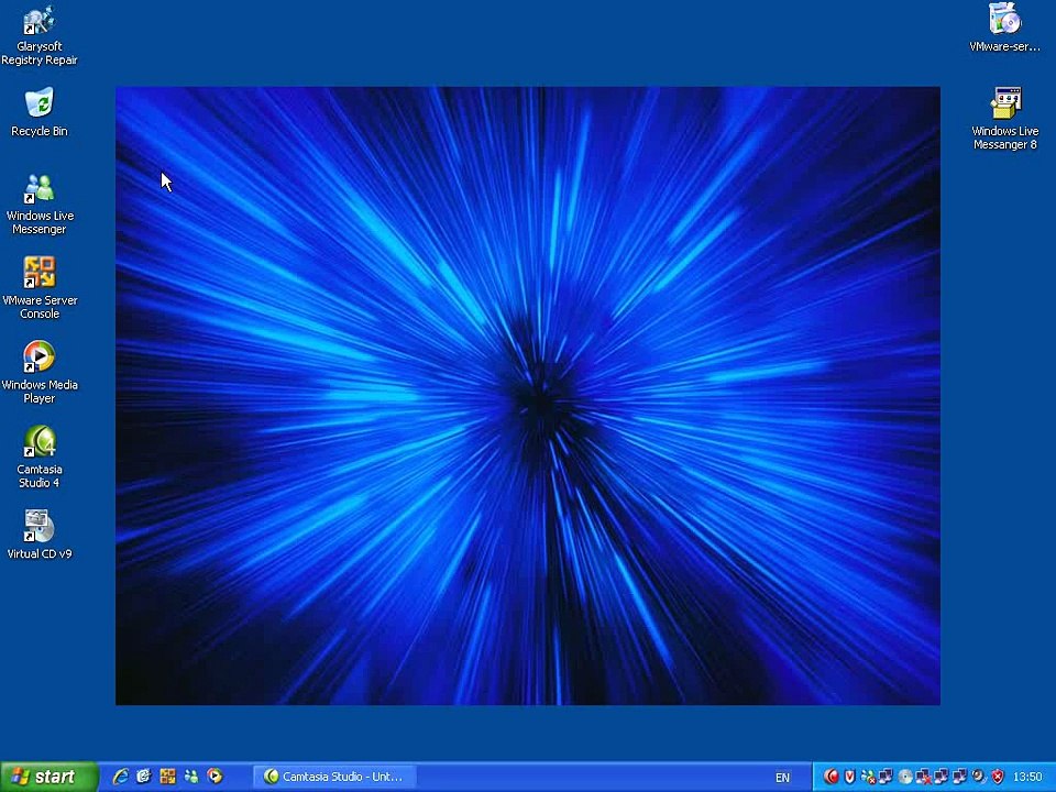 Create A Virtual Server on VMware Server 1.0.4