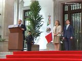 Ceremonia Oficial de Bienvenida al Presidente de Colombia, Juan Manuel Santos