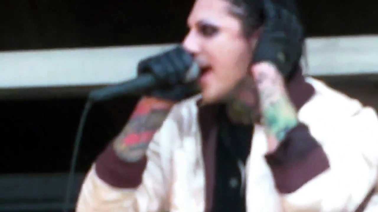 Chris Motionless amazing speech at Warped Tour 2012 (Atlanta, Georgia)