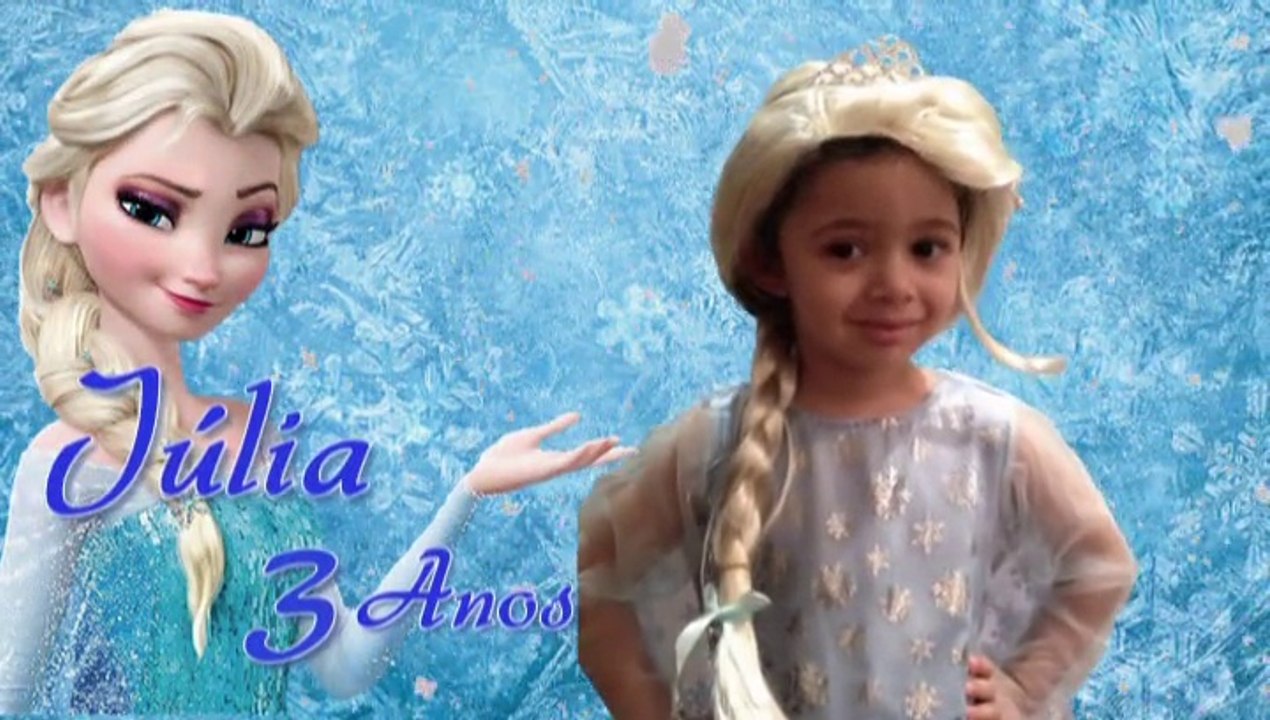 Júlia 3 aninhos - Frozen