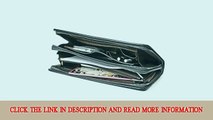 Black Executive Leather Laptop Travel Bag Clutch for 13