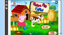 Peppa Pig en Español - Peppa Pig en la Granja ᴴᴰ ❤️ Juegos Para Niños y Niñas