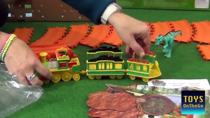 Dino Track Adventure Set Dinosaur Train Buddy Laura Mr Conductor Tomy - Juguetes de Dinotren