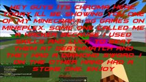 He called me a hacker. Minecraft Survivalgames gameplay. Just music.