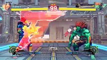 Ultra Street Fighter IV battle: Dee Jay vs Blanka