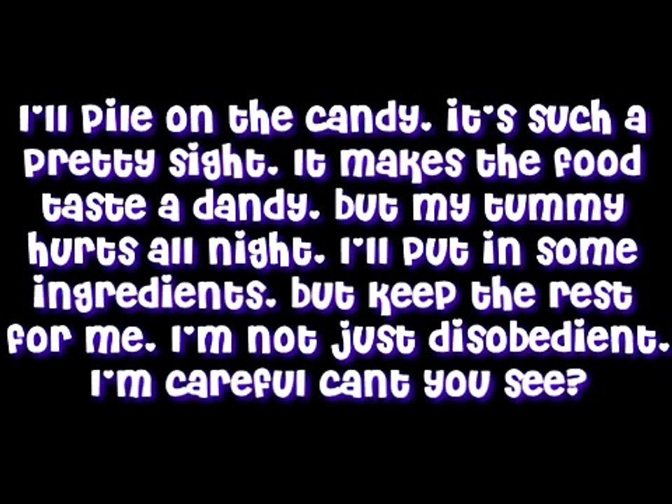 Cooking by the book By: Lazy town - Lyrics
