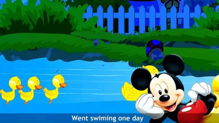 Five Little Ducks Nursery Rhyme Cartoon Animation Rhymes & Songs for Children