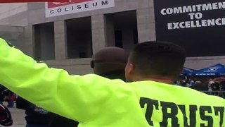 Arrested at a Raiders game