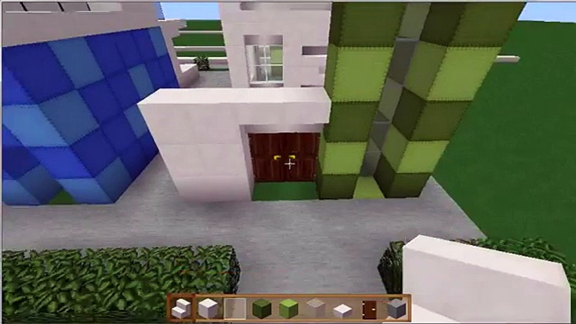 Minecraft Tutorial: Casa Moderna Pt.1 - Piscina – Видео Dailymotion
