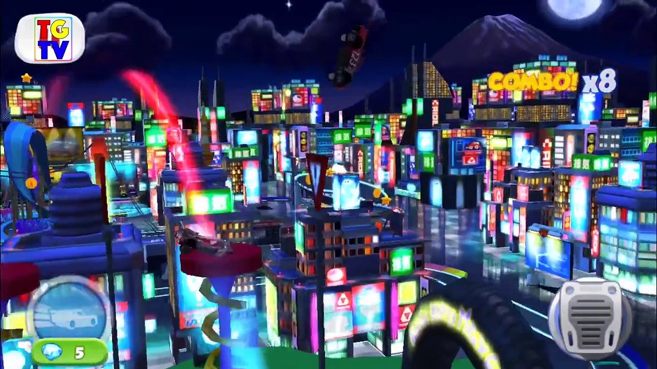 Disney Pixar Cars Todd Marcus vs Shu, Boost, Finn | Fast as Lightning