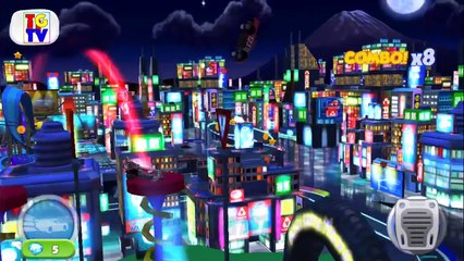 Disney Pixar Cars Todd Marcus vs Shu, Boost, Finn | Fast as Lightning