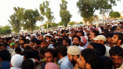 Unseen video clip of Maulana Ishaq funeral prayer (28-Aug-2013)