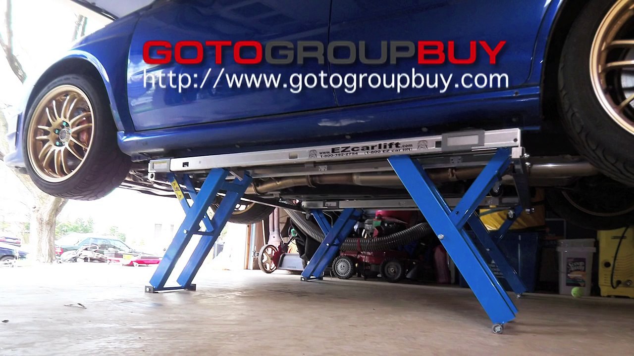 Portable Car Lift Unboxing & Review Part 1 - EZCarlift