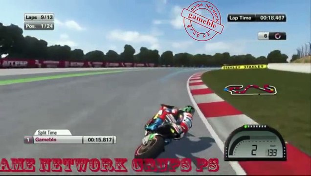 MotoGP™14 Playstation 4 GP- GamePlay Carier Catalunya spanyol #GameNetworkPS