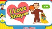 Curious George - I Love Shapes Full Episodes Educational Cartoon Game [HD]