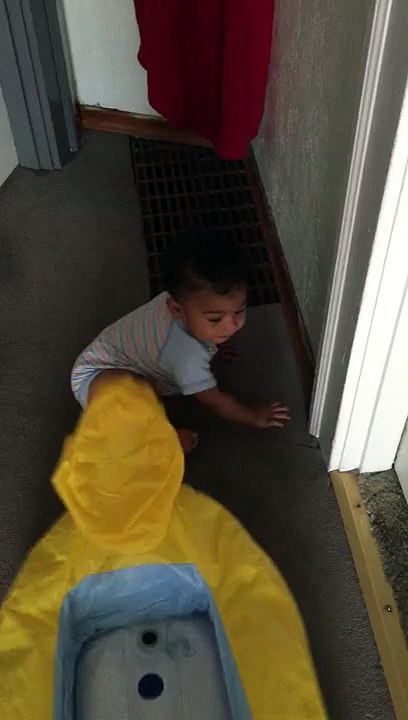 Baby VS ducky