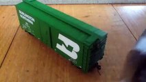 HO Scale BN 40 box car review