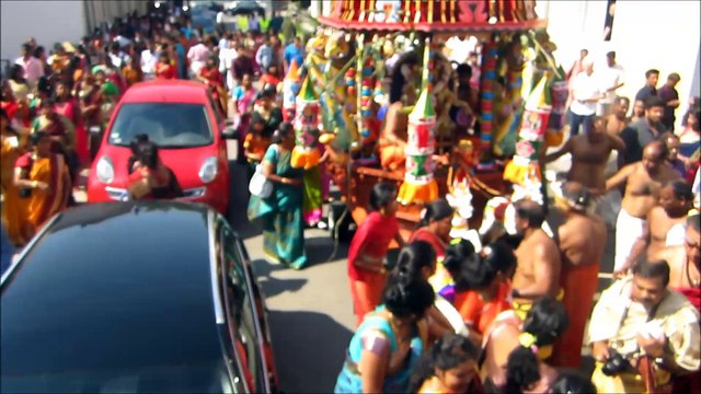 Sri kanakathurkka ampal schwerte Germany theer festivalகனகதுர்க்காஅம்பாள் ஆலய