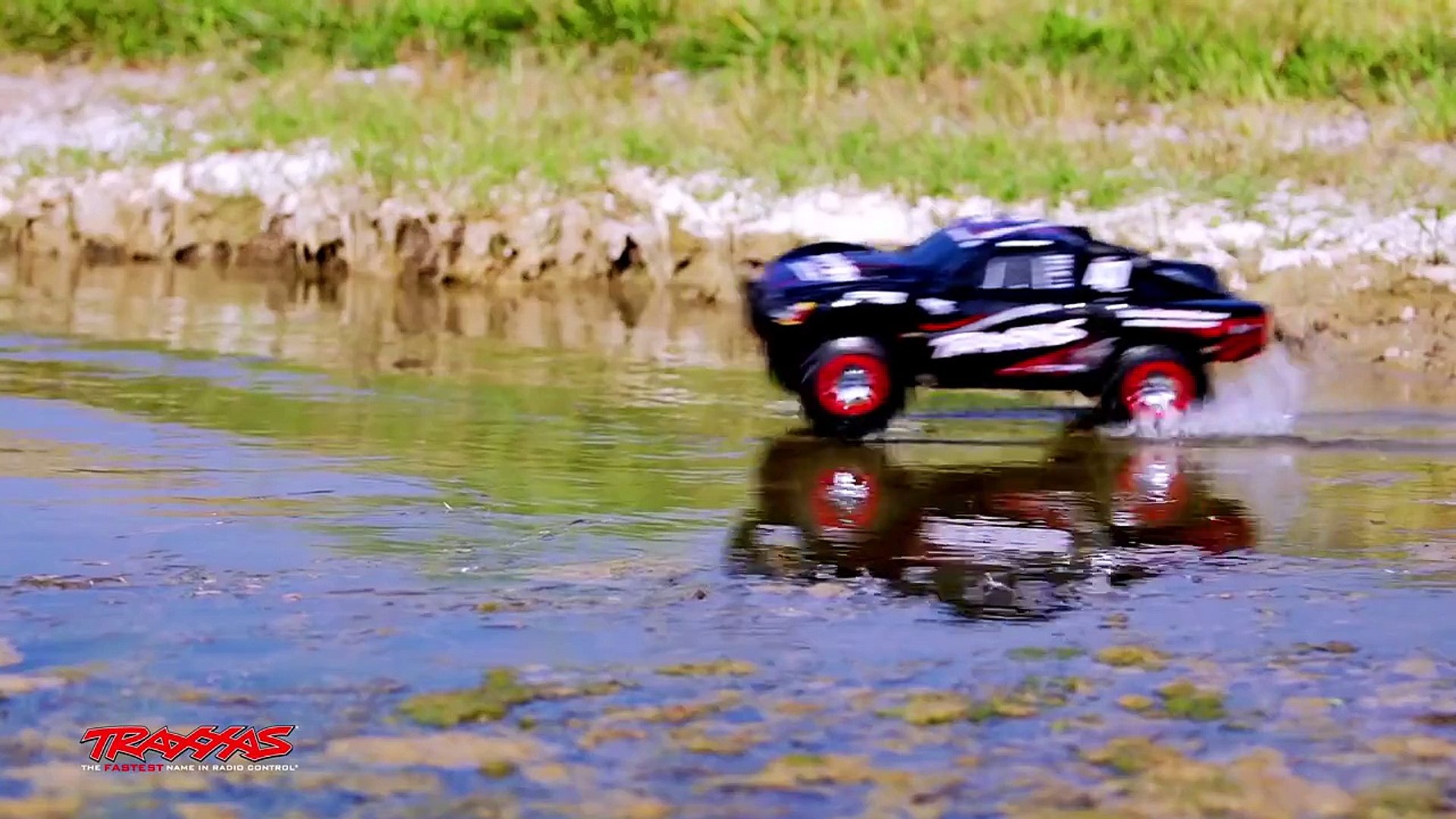 Slash 4X4 : Voiture RC qui roule sur l'eau - Vidéo Dailymotion