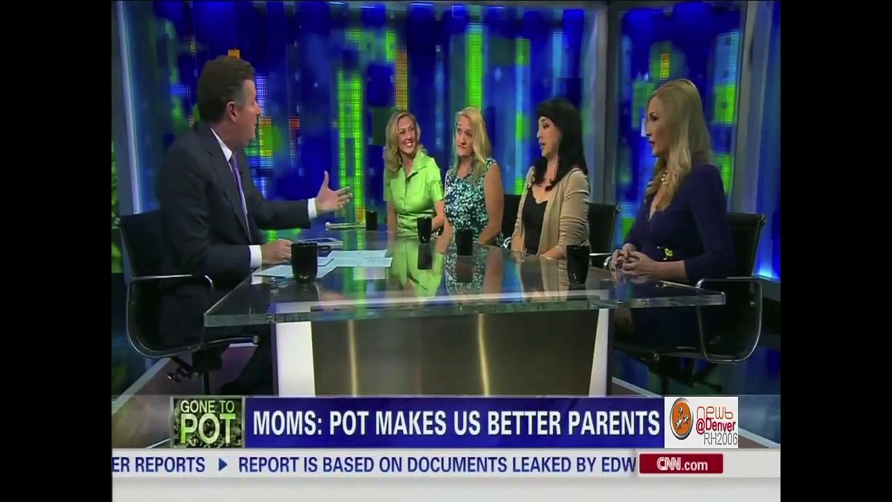 CNN Piers Morgan Live "Gone to Pot" Special Cheryl Shuman Marijuana Mom