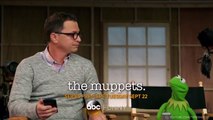 The Muppets (ABC) “Joshua Malina Looks Like Kermit” Promo HD